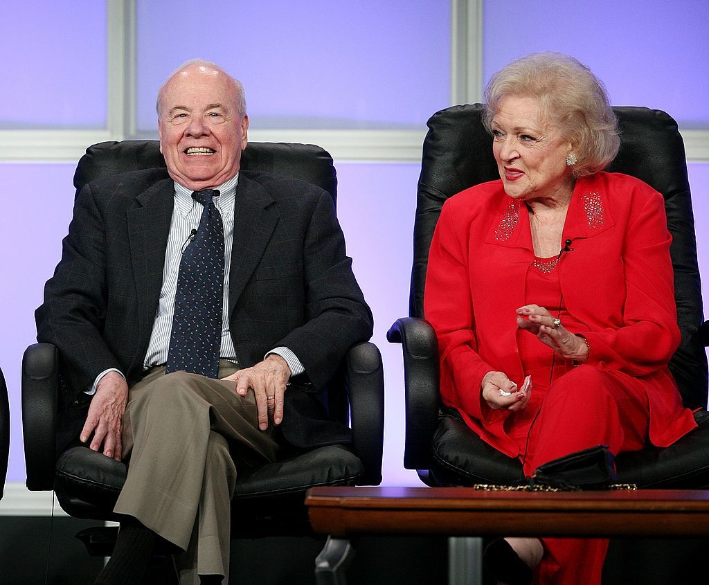 <p>BEVERLY HILLS, CA &#8211; JULY 10: Actor Tim Conway and actress Betty White speak during the PBS portion of the Television Critics Association Press Tour at the Beverly Hilton Hotel on July 10, 2007 in Beverly Hills, California. (Photo by Frederick M. Brown/Getty Images)</p>
