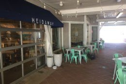 Heideaway, a new restaurant and bar located on the Bethany Boardwalk. (WTOP/John Domen)