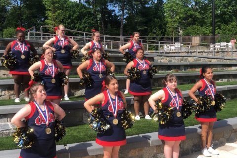Montgomery County Special Olympics cheerleading team makes history