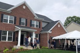 The 5,000-square-foot home at 7804 Lusby's Turn in Brandywine was built entirely by students. (WTOP/Kristi King)