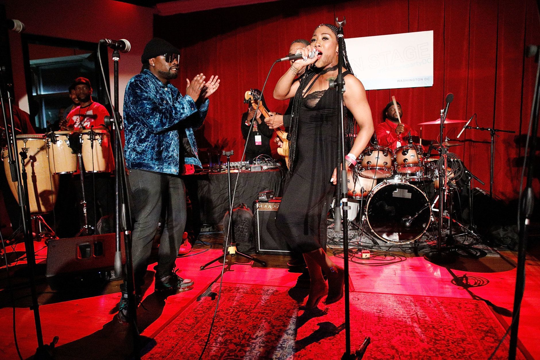 Wale and Rare Essence perform at the WDC Chapter Block Party at City Winery DC on May 10, 2019 in Washington, DC.