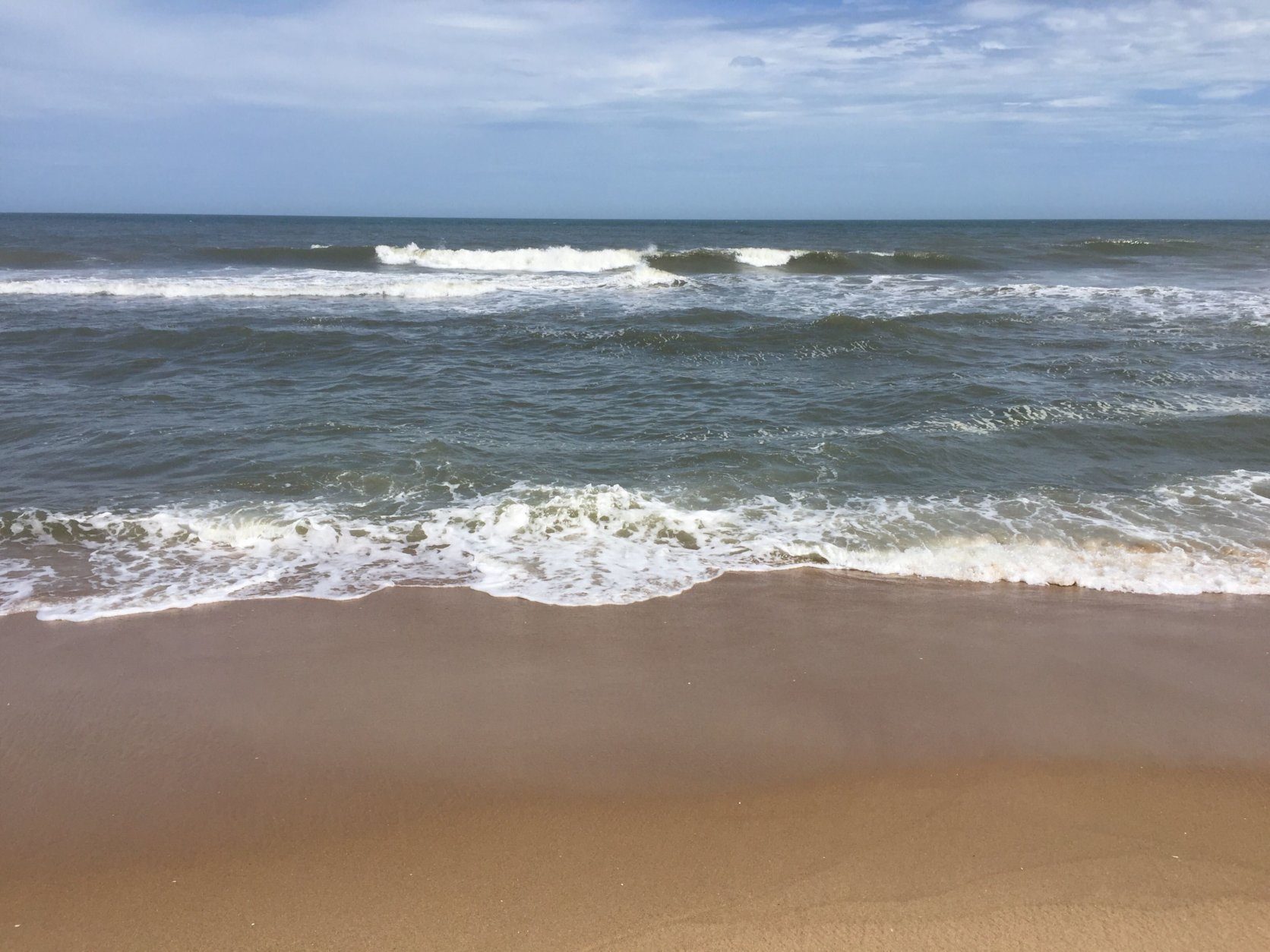 Despite the beauty at local beaches, bacteria that can cause a serious disease exists, naturally. Is there reason to be concerned? (WTOP/John Domen)