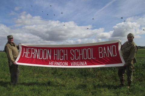Pride of Herndon Band prepares to leave Va. for 75th anniversary D-Day celebrations