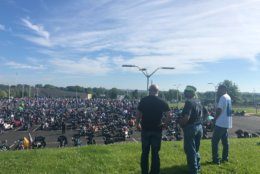 It's the final time Rolling Thunder will ride through Washington, D.C. (WTOP/Melissa Howell) 