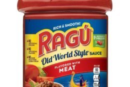 RAGU Old World Style Flavored with Meat 66oz Jar (Mizkan America, Inc./Hand-out)