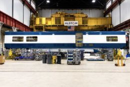 The first prototype of the new Acelas will be ready for testing later this year and will go into passenger service toward the end of 2022. They will carry 30% more passengers and reach 160 mph. (Courtesy Amtrak)