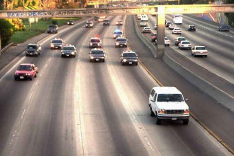 25 years ago today, America stopped to watch the cops chase O.J. in a white Ford Bronco