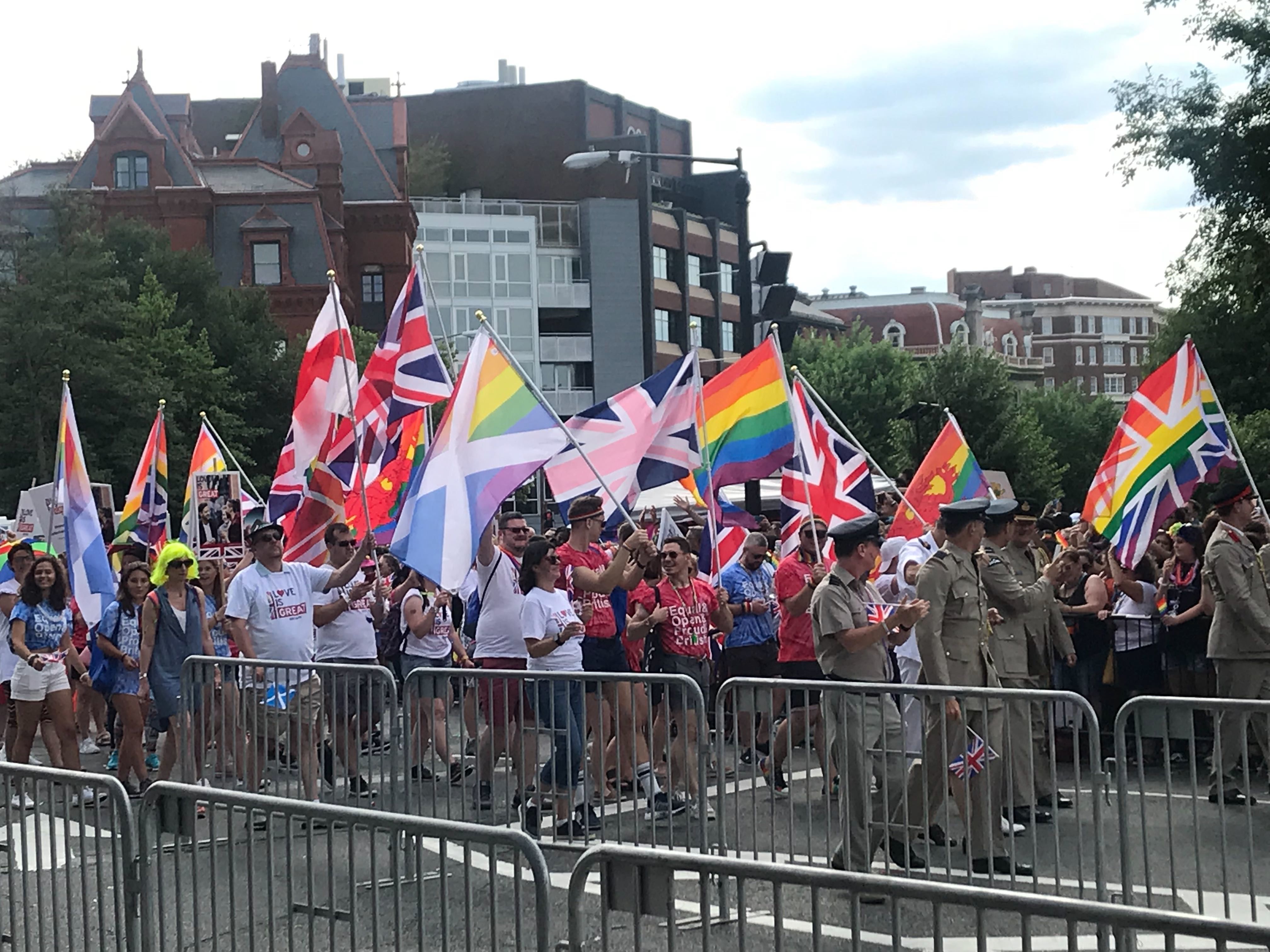 Throngs line Capital Pride route to celebrate 50 years of LGBT movement -  WTOP News