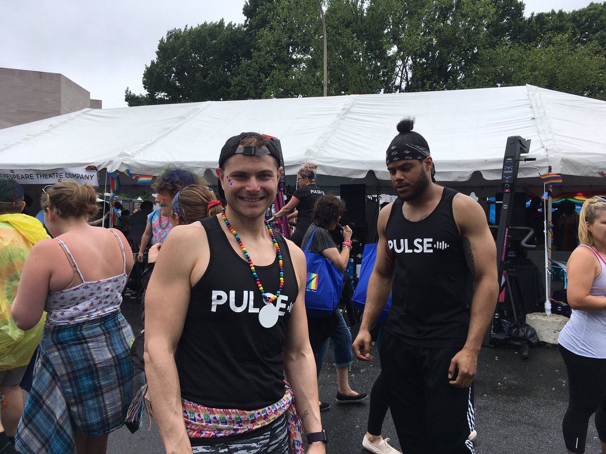 This year's Capital Pride festivities commemorate the struggle for equal rights during the past 50 years. (WTOP/Liz Anderson)
