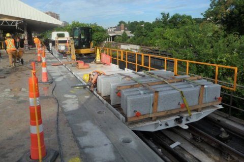 Farewell to the ‘Braddock Hump’: Metro lowers platform at Braddock Road Station