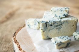 Rustic background with cheese