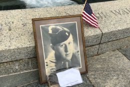 Those who died 
were honored at the National World War II Memorial in D.C. on the eve of the 75th anniversary of D-Day. (WTOP/Michelle Basch)
