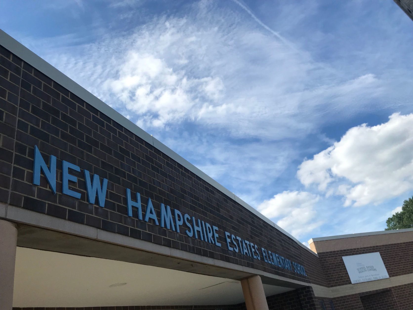 New Hamsphire  Estates Elementary School is located in Silver Spring, Maryland. (WTOP/Dick Uliano)