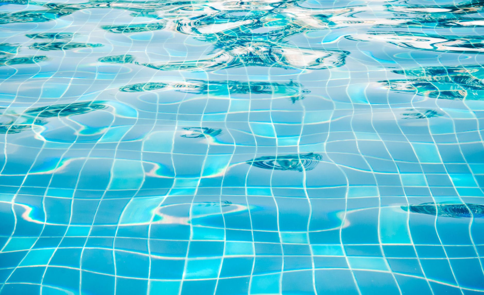 Blue ripped water in swimming pool (swimming, pool,wave)