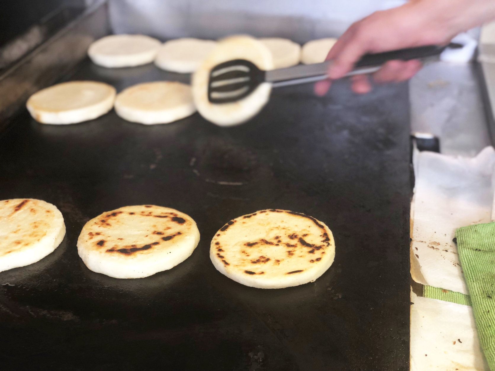 <p><span style="font-weight: 400;">It is not uncommon for </span><span style="font-weight: 400;">Gabriela Febres to catch someone weeping outside of her Venezuelan food truck, Arepa Zone. </span></p>
<p><span style="font-weight: 400;">And when Febres spots the tears, she can’t help but smile. </span></p>
<p><span style="font-weight: 400;">“I think I read somewhere that food, or just flavors in general, are the biggest trigger for memories. So when people come and they say, ‘Oh my gosh this tastes like my grandmother’s food,’ that means the world,” said Febres, who launched the business in 2014 with </span><span style="font-weight: 400;">Ali Arellano. </span></p>
