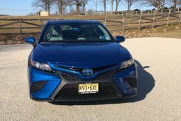 Front end of the 2019 Camry