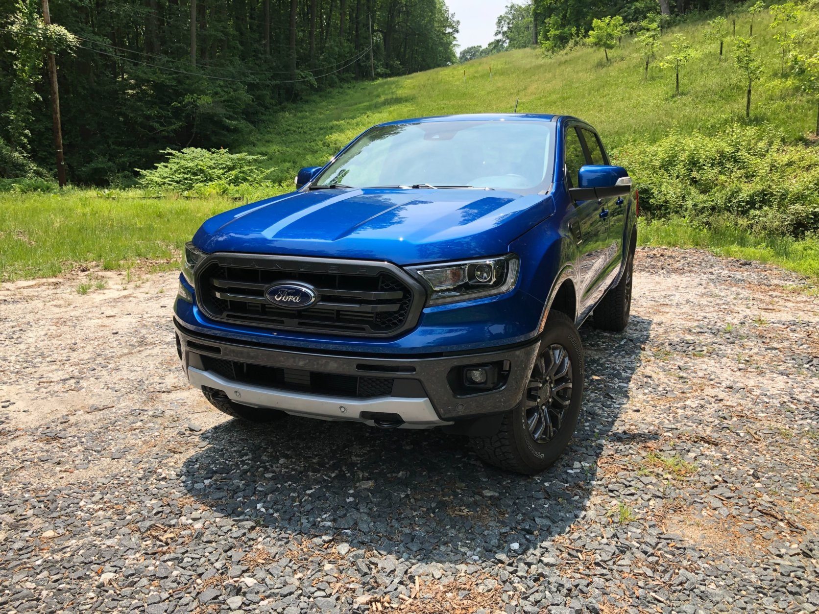 <p>The 2019 small truck market is growing with the new Ford Ranger back in the U.S. The new Ranger is bigger than before; if you remember that last time the Ford Ranger was sold here. It’s a bit of simpler truck now with just two different cab and bed sizes. The new Ranger is more sculpted and less boxy than the original Ranger, less utilitarian also. There is a more sophisticated style with a sculpted body, flared fenders and small vents on the front fenders.</p>
