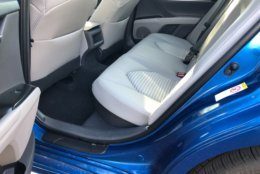 Back seats of the 2019 Camry