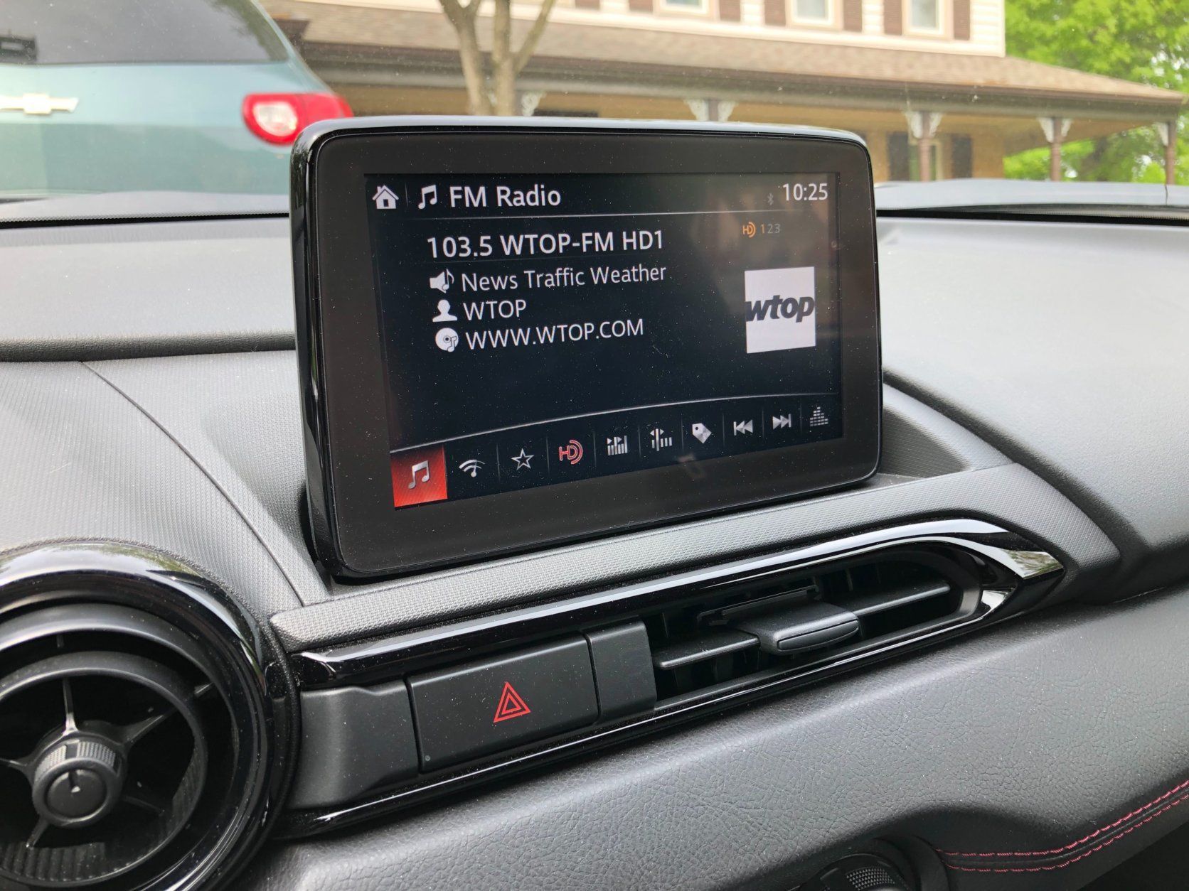 Mazda MX-5 RF display