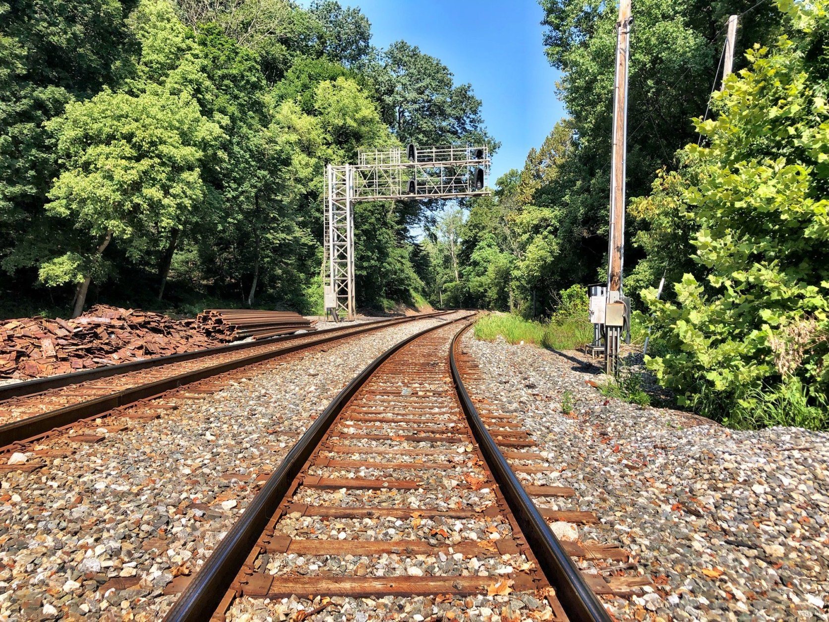 woodstock maryland railroad tracks