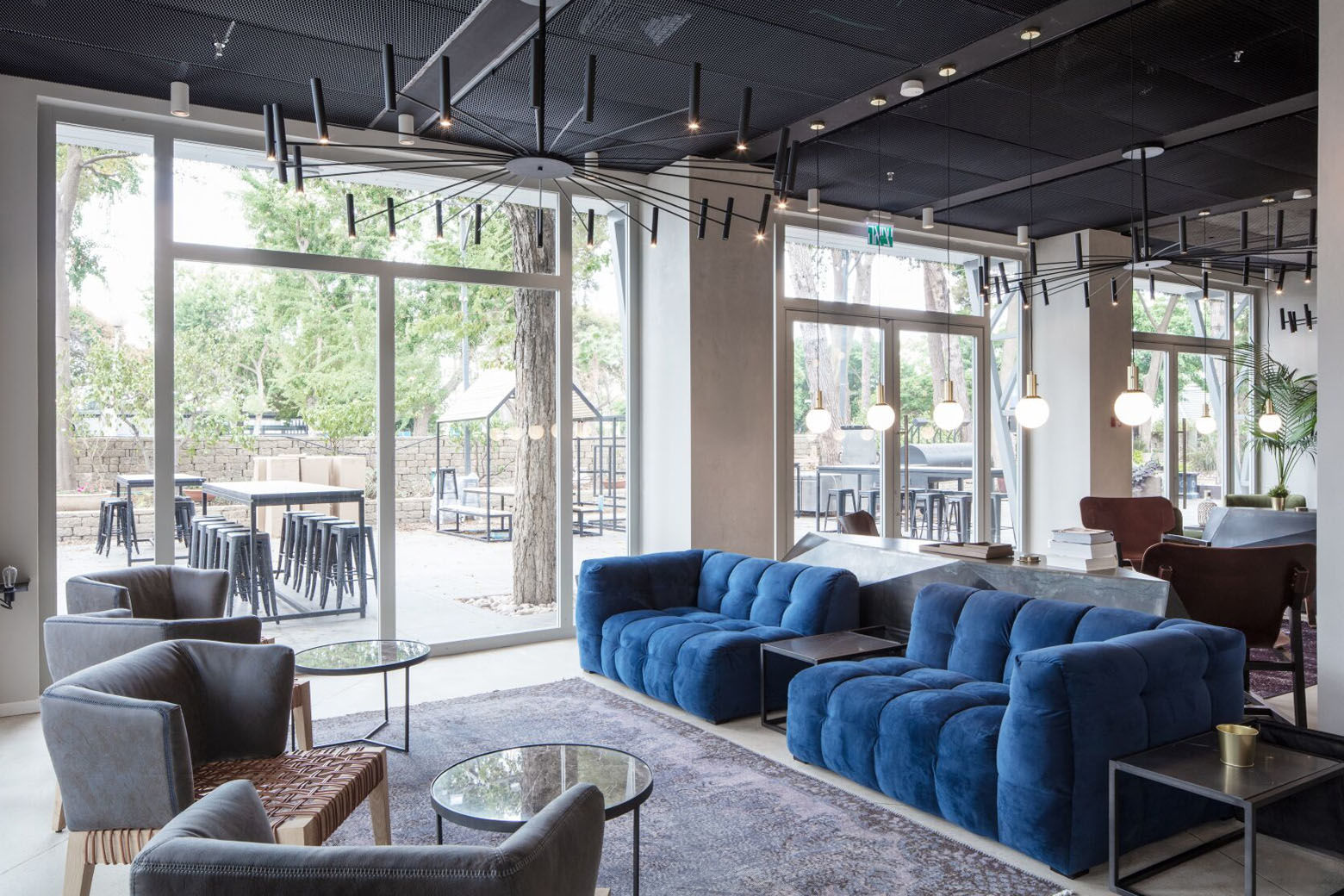 A look inside MIXER's Tel Aviv space. The company says its coworking spaces are on par "with a 5-star hotel experience."