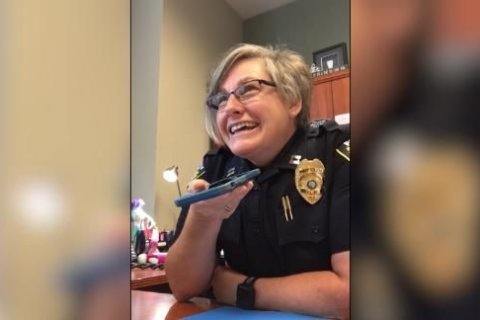 Watch what happens when scammer calls police captain