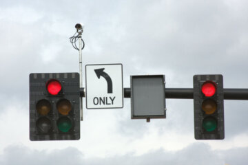 Traffic lights with cameras