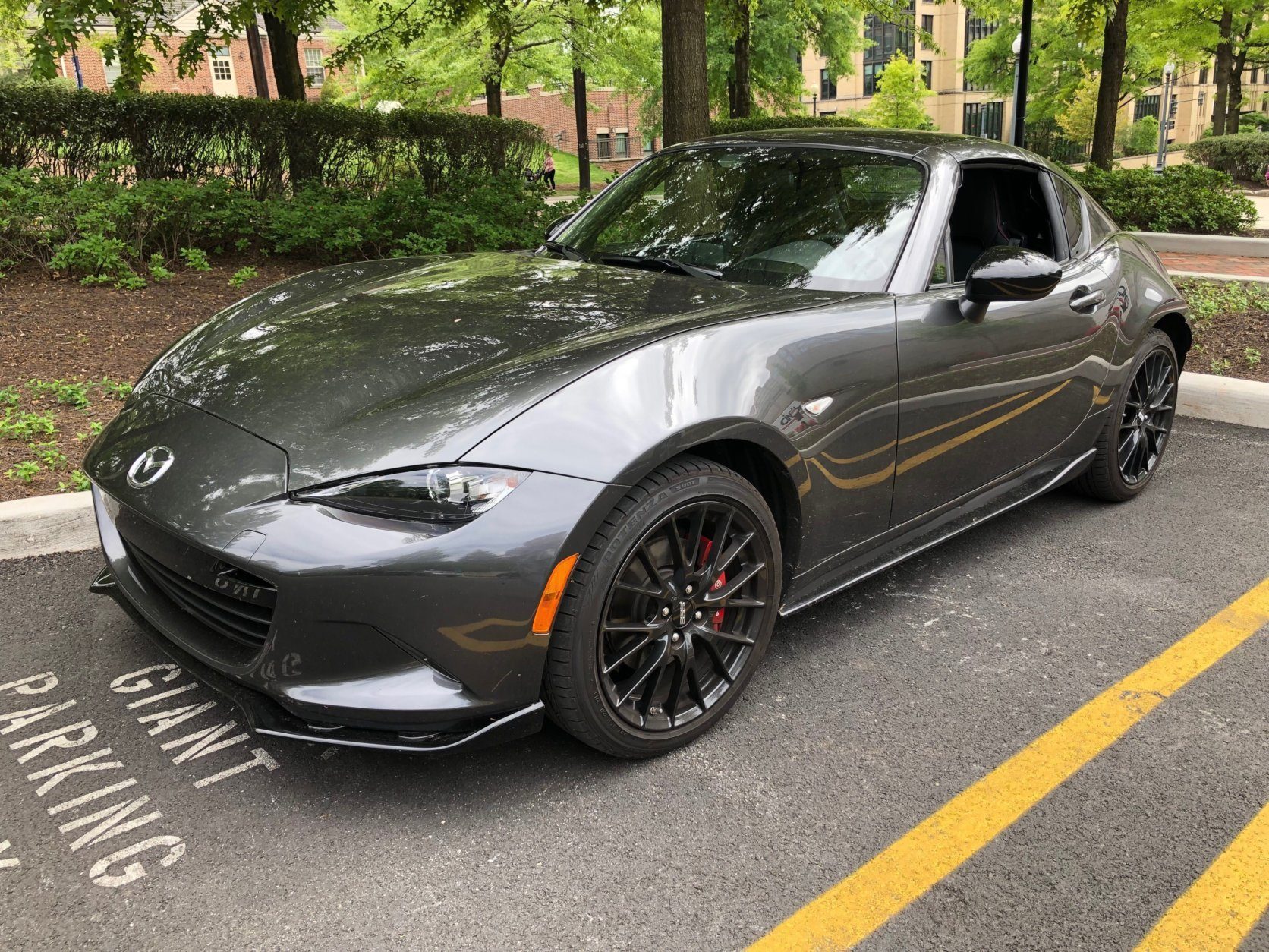 <p><strong>2019 Mazda MX-5 Miata Club RF</strong></p>
<p><strong>Price: </strong>$38,635 as driven</p>
<p>Delivers on the crisp and stripped-down driving experience that Miatas are known for. The optional retractable hard top (RF stands for “retractable fastback”) is easy to use.</p>
