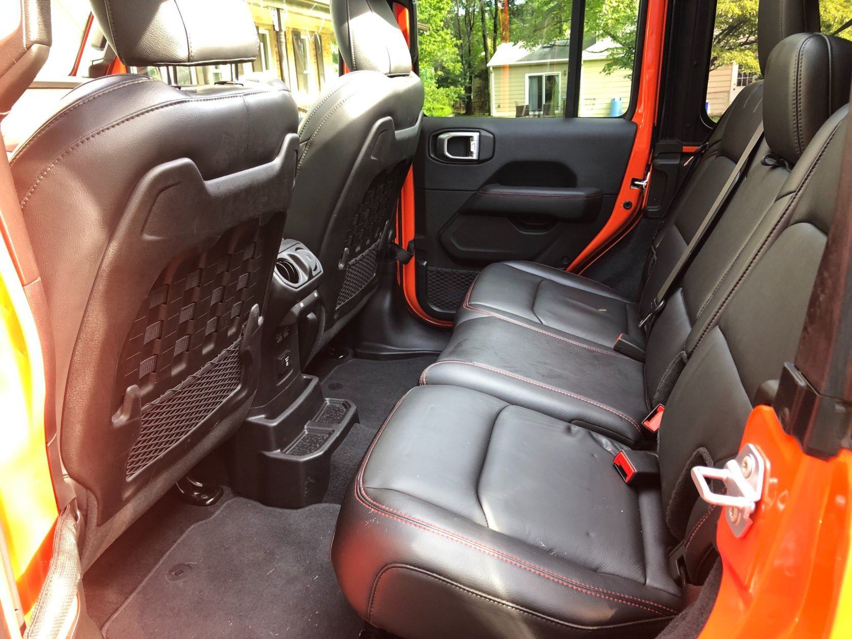 <p>The other interior materials on this Rubicon model are several steps ahead of previous generations of Jeep Wranglers. While this isn’t a luxury vehicle by any means, it could attract some other people that thought the Wrangler was too bare bones before.</p>
