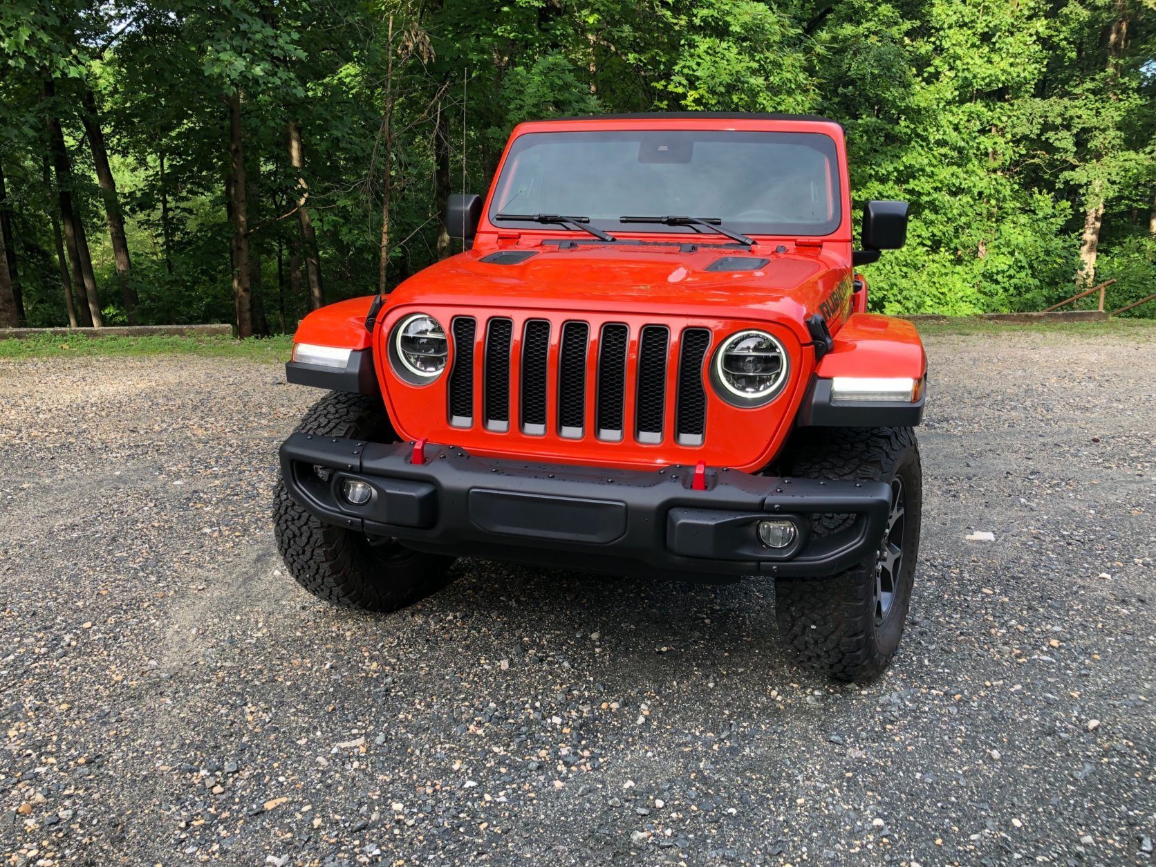 <p>The Wrangler Unlimited is a more family-friendly Jeep with four doors and seating for five. As much as I’m smitten by the two-door Wrangler, I admit the Unlimited makes sense for a family with small children.</p>
<p>While the 2019 Wrangler Unlimited has undergone a very big makeover, outside the Jeep still looks mostly like a Jeep. The turn signals have moved to the fenders and not under the headlights. About 25% of Jeep owners I polled didn’t like it.</p>
