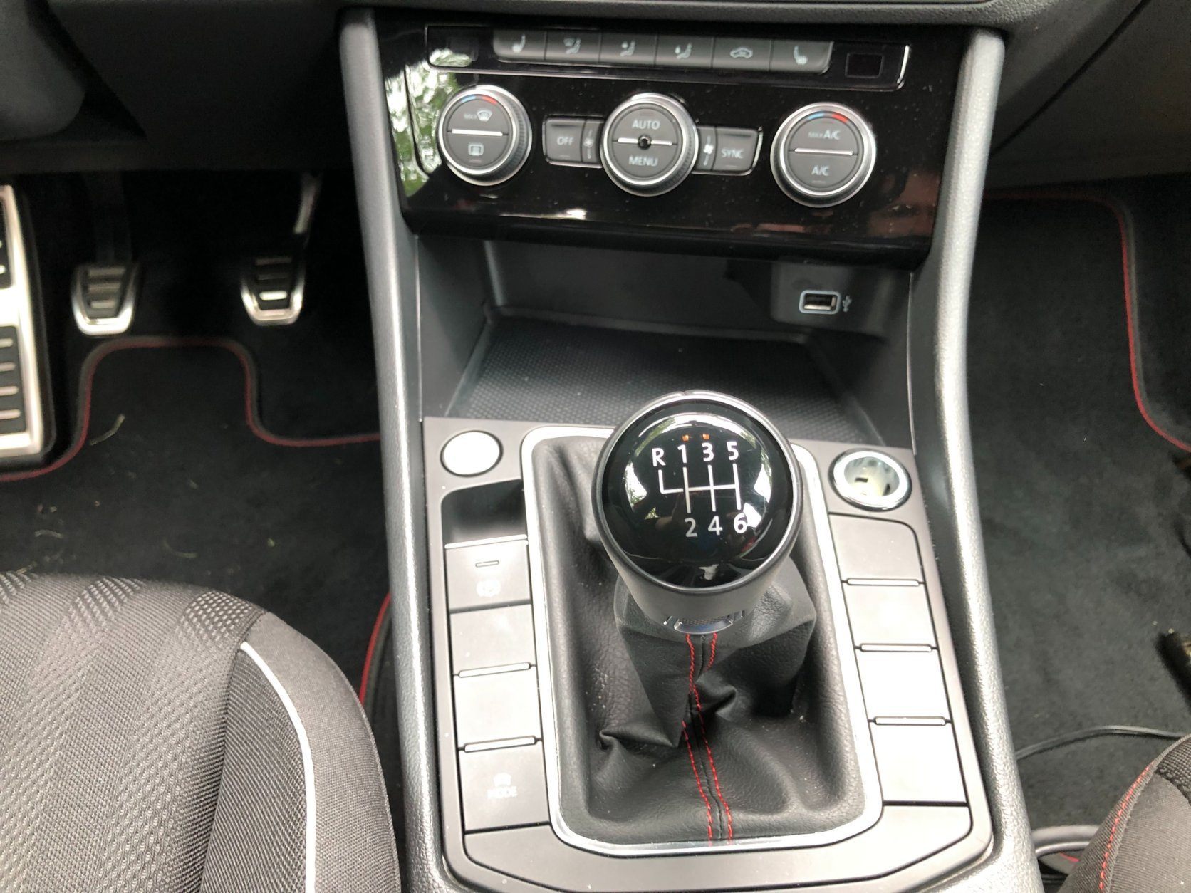 <p>The standard manual is slick shifting and engaging. A DSG automatic is an option that I’m sure most drivers will choose. Even with the big boost in power, the fuel economy is still solid as I managed 29.6 mpg for my week of driving.</p>
