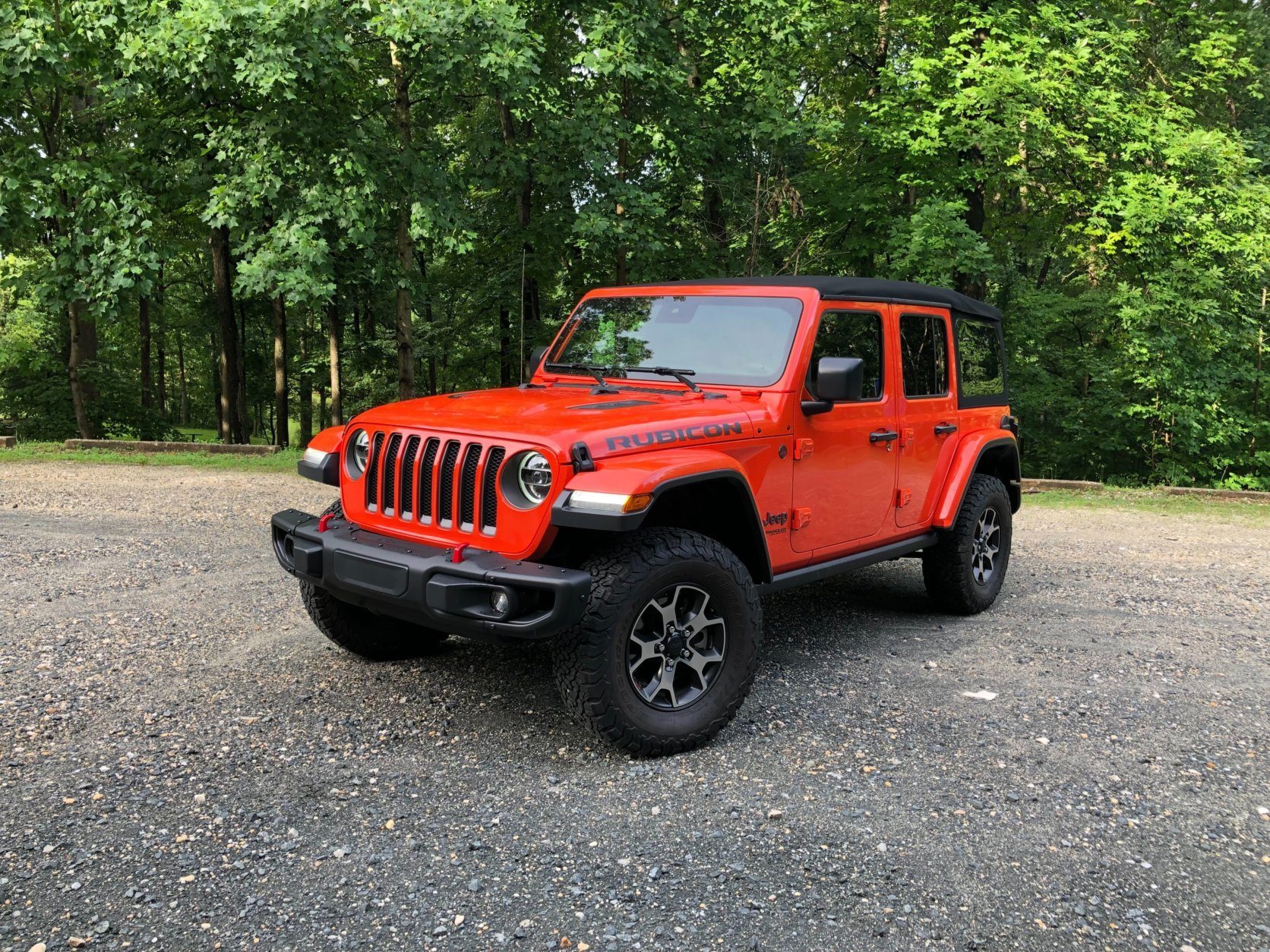 <p>The 2019 Wrangler Unlimited is easier to drive, too. No, it’s not hushed and whisper quiet on the highway but it&#8217;s manageable, even with the soft top down. I could carry on a conversation at normal levels on roads with 70 mph speed limits.</p>
<p>Another big change is a new turbo four-cylinder engine &#8212;  a $1,000 option &#8212; that works very well, but it can only be had with an 8-speed automatic which is an added $2,000. Luckily, a V6 and manual is standard but the four banger gives you a bit better fuel economy &#8212; about 22 mpg for my week and nearly 350 miles on a full tank.</p>
