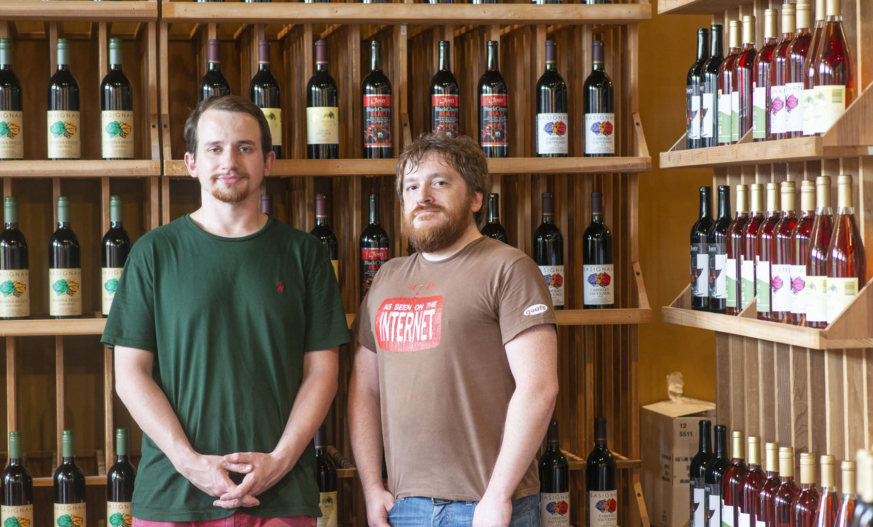Locavino owners Justin Wallace and Jarrod Jabre