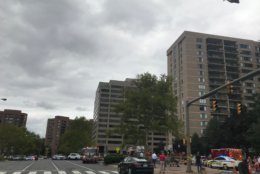 Police block off crystal city shooting site