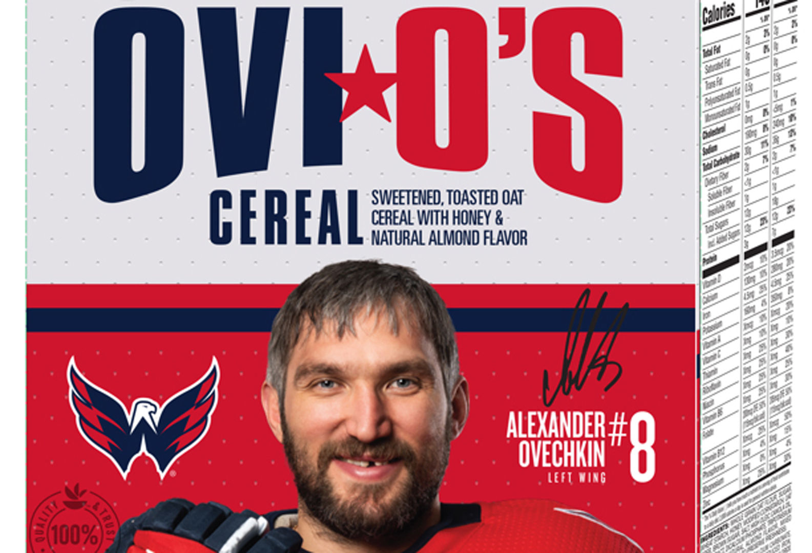 Alex Ovechkin presents his personal apparel brand created by Nike