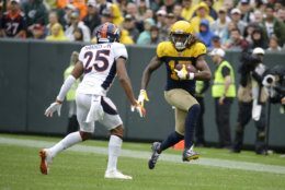<p><b><i>Broncos 16</i></b><br />
<b><i>Packers 27</i></b></p>
<p>Denver, who hired a head coach because of his defensive prowess, has a defense without a take-away or a sack through three games this season. If only they had a player on their team capable of generating both …</p>
<blockquote class="twitter-tweet">
<p dir="ltr" lang="en">Shaquil Barrett in five seasons with the Broncos: 14 sacks.<br />
Shaquil Barrett in not even 3 full games with the Buccaneers: 8 sacks.</p>
<p>— Michael David Smith (@MichaelDavSmith) <a href="https://twitter.com/MichaelDavSmith/status/1175907117355753473?ref_src=twsrc%5Etfw">September 22, 2019</a></p></blockquote>
<p><script async src="https://platform.twitter.com/widgets.js" charset="utf-8"></script></p>

