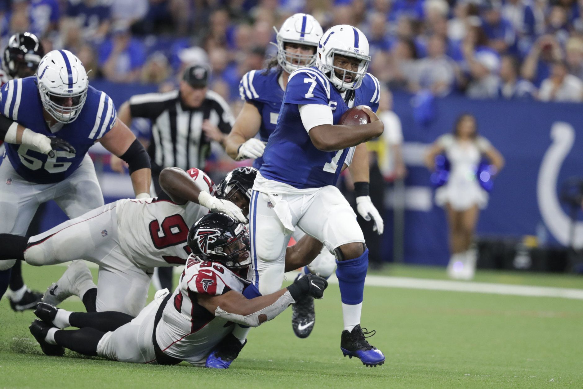 <p><b><i>Falcons 24</i></b><br />
<b><i>Colts 27</i></b></p>
<p>Adam Vinatieri <a href="https://www.indystar.com/story/sports/nfl/colts/2019/09/17/adam-vinatieri-talks-decision-not-retire-indianapolis-colts/2334206001/" target="_blank" rel="noopener" data-saferedirecturl="https://www.google.com/url?q=https://www.indystar.com/story/sports/nfl/colts/2019/09/17/adam-vinatieri-talks-decision-not-retire-indianapolis-colts/2334206001/&amp;source=gmail&amp;ust=1569294743341000&amp;usg=AFQjCNEYB6KdMNYVUj5vyTNxCox2wtqQMg">got the demons out</a>, Jacoby Brissett looked more like an MVP than Matt Ryan, and Indianapolis is off to its best start since 2013. Andrew who?</p>
<p>And though it&#8217;s still mathematically possible for Atlanta to live up to <a href="https://wtop.com/gallery/nfl/2019-nfl-playoff-predictions/" target="_blank" rel="noopener">my lofty expectations</a>, Ryan&#8217;s uninspiring start to the season and Keanu Neal&#8217;s injury (and the ensuing <a href="https://profootballtalk.nbcsports.com/2019/09/22/falcons-safety-keanu-neal-penalized-as-hes-being-carted-off/" target="_blank" rel="noopener" data-saferedirecturl="https://www.google.com/url?q=https://profootballtalk.nbcsports.com/2019/09/22/falcons-safety-keanu-neal-penalized-as-hes-being-carted-off/&amp;source=gmail&amp;ust=1569294743341000&amp;usg=AFQjCNHc0j0k1VM_0Xl3YuMJEaQ-Vct28A">insult to the injury</a>) have me rethinking my <a href="https://wtop.com/nfl/2019/09/2019-nfc-south-preview/">second-boldest prediction of 2019</a>.</p>
