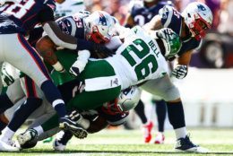 <p><b><i>Jets 14</i></b><br />
<b><i>Patriots 30</i></b></p>
<p>Including the Super Bowl, New England&#8217;s defense hasn&#8217;t allowed a touchdown in its last four games and even though they didn&#8217;t quite cover <a href="https://www.espn.com/chalk/story/_/id/27636598/jets-fins-historic-underdogs-vs-pats-cowboys" target="_blank" rel="noopener" data-saferedirecturl="https://www.google.com/url?q=https://www.espn.com/chalk/story/_/id/27636598/jets-fins-historic-underdogs-vs-pats-cowboys&amp;source=gmail&amp;ust=1569294743341000&amp;usg=AFQjCNEqlhiYryxtqSMEJ4sr2kYpr1_fyQ">their historic spread</a>, the Patriots look virtually unbeatable.</p>
