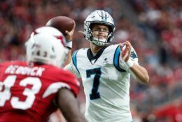 <p><b><i>Panthers 38</i></b><br />
<b><i>Cardinals 20</i></b></p>
<p>Raise your hand if you knew before Cam Newton was ruled out of this game that his backup was some dude named Kyle Allen. (If you raised your hand, you&#8217;re a liar.) Four touchdowns and a road win later, everyone knows his name because he might have just given Carolina the confidence to keep Cam on the bench until he&#8217;s truly 100%.</p>
