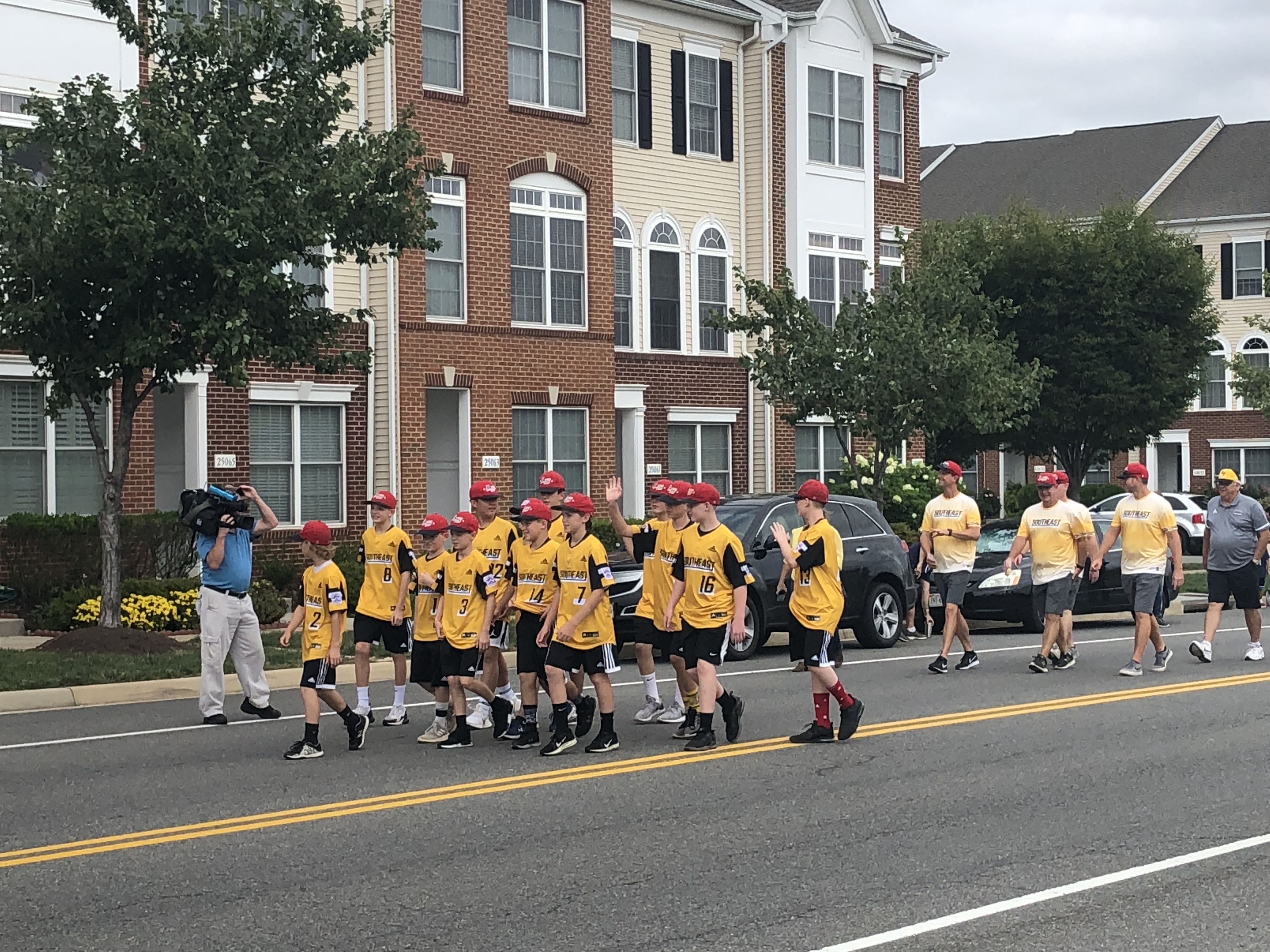 Smithfield team celebrates at Little League World Series picnic, parade