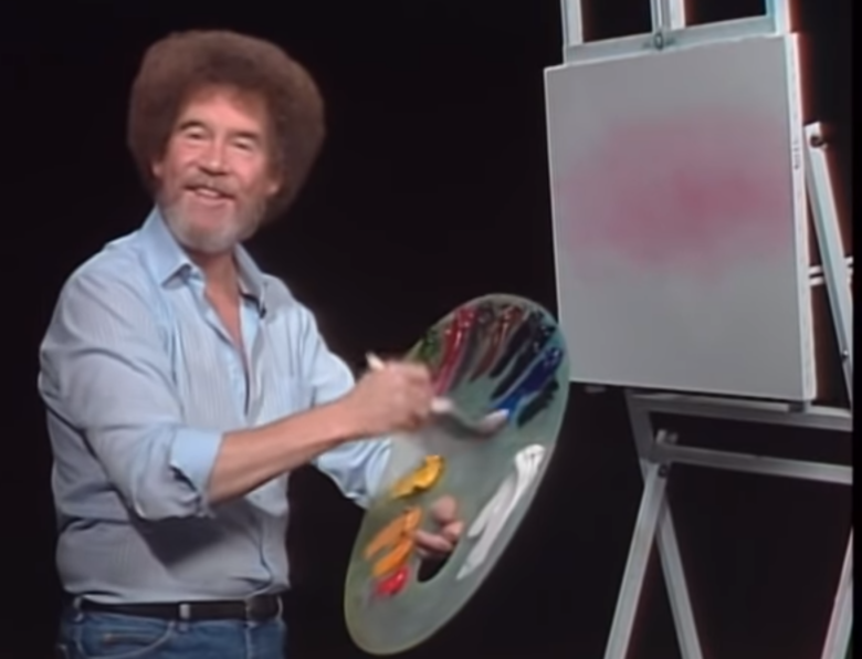 Happy Accidents': Exhibit of Bob Ross paintings set to open - WTOP News
