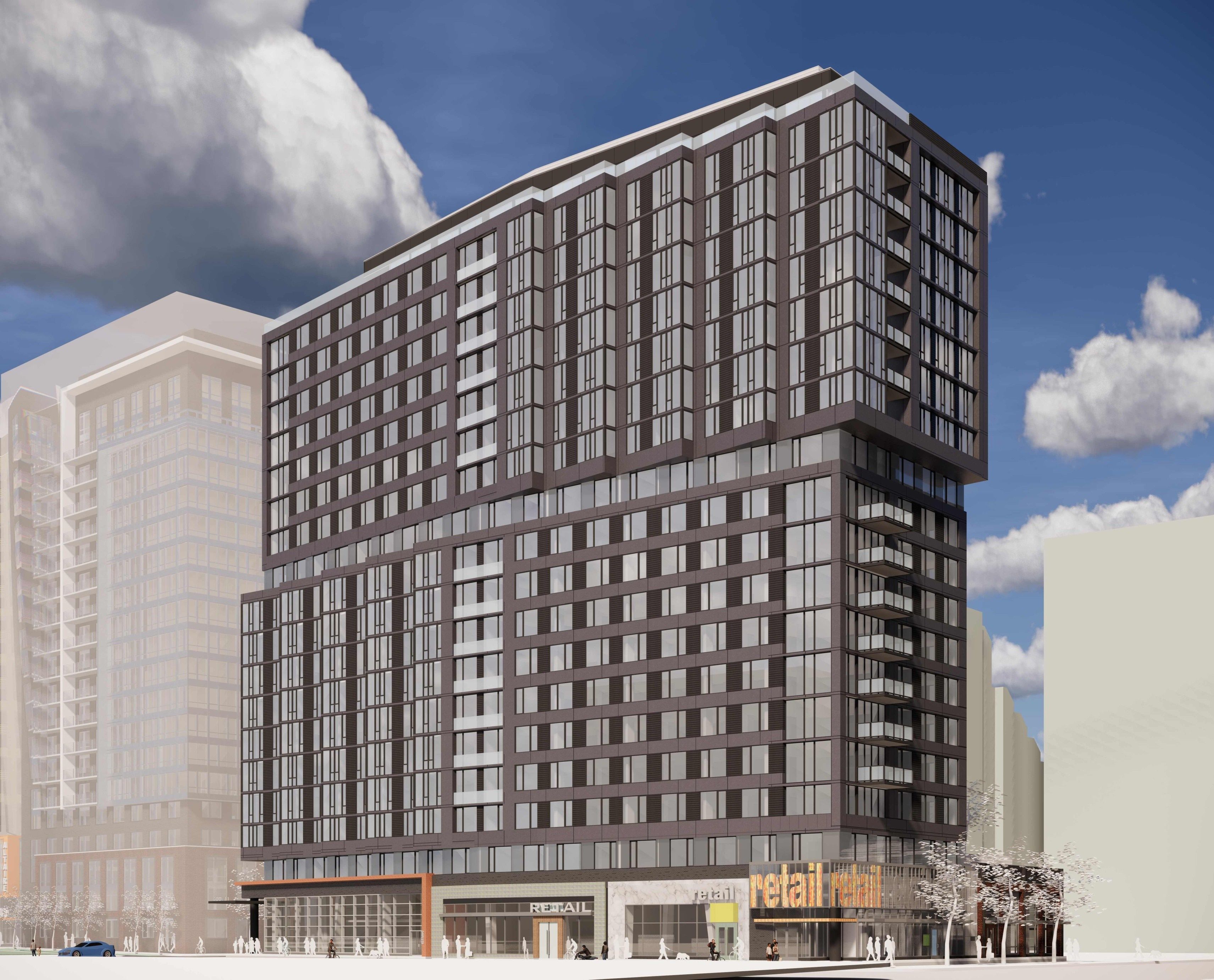 Newly approved Crystal City apartment tower will contain 12 affordable