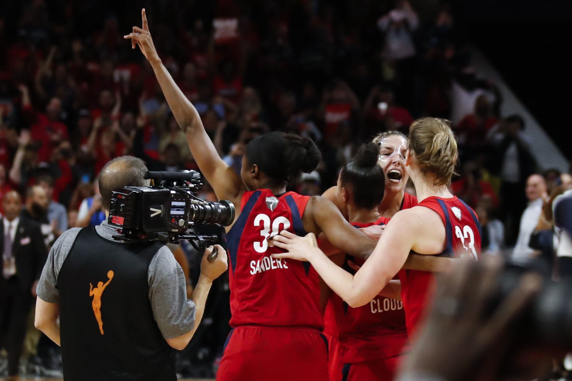 <h2>Mystics magic</h2>
<p>Regardless of how they played, 2019 was always going to be special for the Washington Mystics.</p>
<p>Even though the team had been a longtime tenant at Capital One Arena, this year was the first time they actually had a home that was theirs first and foremost: The brand-new Entertainment and Sports Arena in Congress Heights.</p>
<p>Their housewarming gift to the new venue: a best-ever regular season record of 26-8. Behind WNBA Regular Season <a href="https://wtop.com/washington-mystics/2019/09/mystics-versatile-forward-elena-delle-donne-named-wnba-mvp/" target="_blank" rel="noopener">MVP Elena Della Donne</a>, the Mystics trounced their way to the playoffs, where they were the favorites.</p>
<p>Last year, the team had almost gone all the way, making it to the finals before being swept by the Seattle Storm in the finals.</p>
<p>This year, Coach Mike Thibault’s team <a href="https://wtop.com/washington-mystics/2019/09/mystics-top-aces-94-90-advance-to-wnba-finals/" target="_blank" rel="noopener">disposed of Las Vegas in four games</a> in the semifinals before getting pushed to the limit by Connecticut. But Finals MVP Emma Meesseman scored 22 points in the <a href="https://wtop.com/washington-mystics/2019/10/delle-donne-leads-mystics-to-first-wnba-title/" target="_blank" rel="noopener">89-78 Game Five victory</a> to deliver the franchise its first-ever WNBA title.</p>
<p>Home sweet home, indeed.</p>
<p><em>(Contributed by Dave Preston) </em></p>
