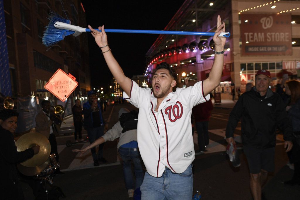 Washington Nationals 'get down to business' at World Series in