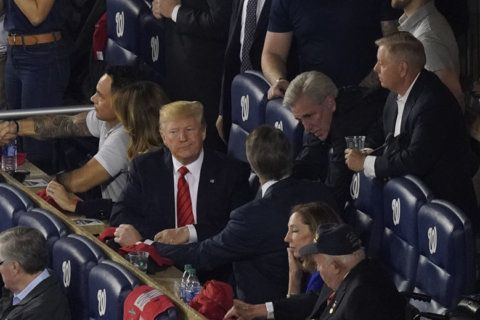 President Trump booed at Nats Park during World Series Game 5