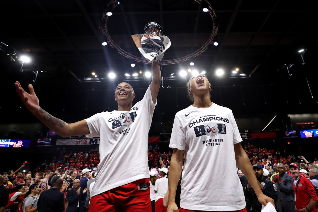 MISSING in DC: Washington Mystics WNBA championship gear