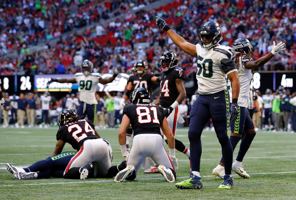 <p><b><i>Seahawks 27</i></b><br />
<b><i>Falcons 20</i></b></p>
<p>As bad as it looks in Atlanta, it&#8217;s about to get <a href="https://profootballtalk.nbcsports.com/2019/10/21/falcons-are-bad-2020-salary-cap-situation-makes-things-worse/" target="_blank" rel="noopener" data-saferedirecturl="https://www.google.com/url?q=https://profootballtalk.nbcsports.com/2019/10/21/falcons-are-bad-2020-salary-cap-situation-makes-things-worse/&amp;source=gmail&amp;ust=1572303497135000&amp;usg=AFQjCNH3rBnXBK1ocDOOkbtaXsaZEcSf_w">a whole lot worse</a>.</p>

