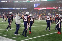 <p><b><i>Browns 13</i></b><br />
<b><i>Patriots 27</i></b></p>
<p>It was poetic that Bill Belichick notched his 300th win in hoodie weather against the only other team for whom he&#8217;s been the head coach — and at the expense of someone foolish enough to <a href="https://profootballtalk.nbcsports.com/2019/10/24/bill-belichick-already-mentions-jarvis-landrys-comments-to-patriots-players/">guarantee a victory everyone but he knew wasn&#8217;t going to happen</a>. It&#8217;s no longer a question of whether New England wins the Super Bowl, it&#8217;s whether <a href="https://profootballtalk.nbcsports.com/2019/10/22/49ers-patriots-defenses-allowing-less-than-150-passing-yards-a-game/  ">this Patriots defense</a> goes down as one of the all-time greatest along the way.</p>
