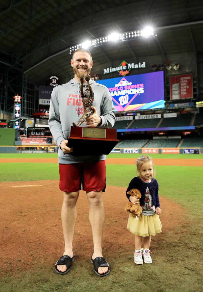 Stephen Strasburg Wins Second Start, Goes Home to Wife