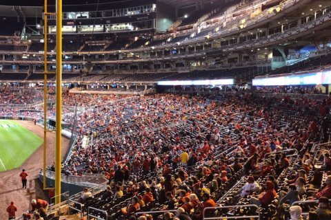 Free World Series watch parties return to Nats Park